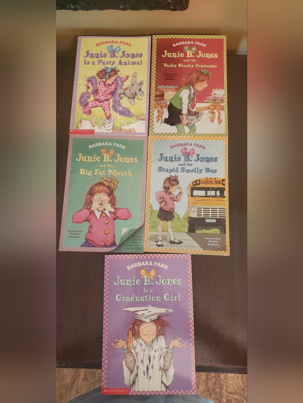 Junie B. Jones Kids Books (5 books) - See Photo for Titles